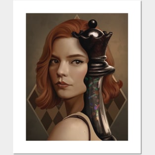 The Queen’s Gambit FanArt Posters and Art